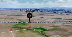 18.233 SQUARE METER FOR SALE LAND CLOSE TO THE FAMAGUSTA-NICOSIA MAIN ROAD-