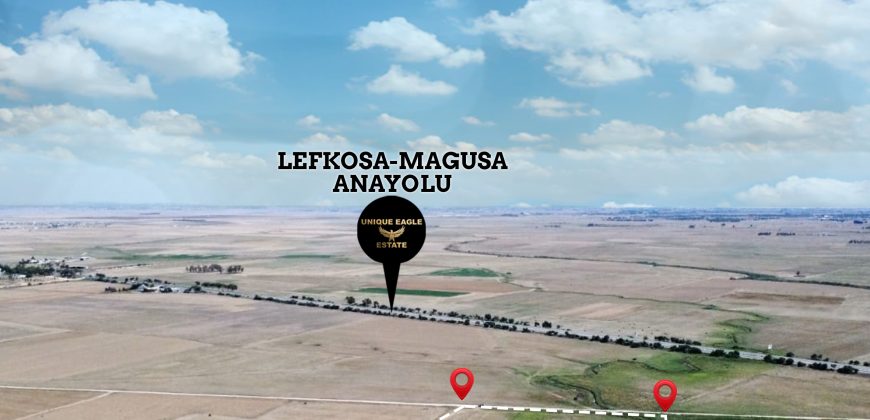 18.233 SQUARE METER FOR SALE LAND CLOSE TO THE FAMAGUSTA-NICOSIA MAIN ROAD-