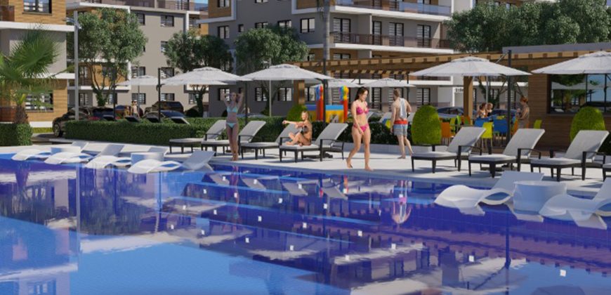 FOR SALE APARTMENTS IN THE OLEA PROJECT IN GEÇİTKALE PRICING COMMENCES AT 65.000£