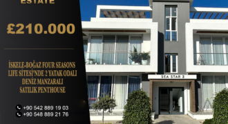 SEA VIEW 2-BEDROOM PENTHOUSE FOR SALE IN FOUR SEASONS LIFE 1 SITE, İSKELE-BOĞAZ