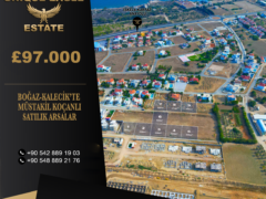 BUILDING PLOTS WITH INDIVIDUAL TITLE DEED FOR SALE IN BOĞAZ-KALECİK